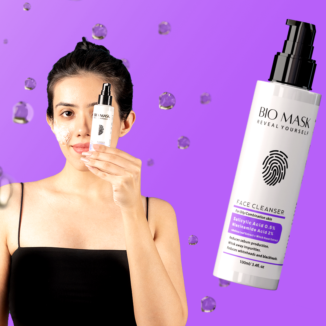 Face Cleanser Formulated With 0.5% Salicylic Acid+ 2% Niacinamide | 100ml