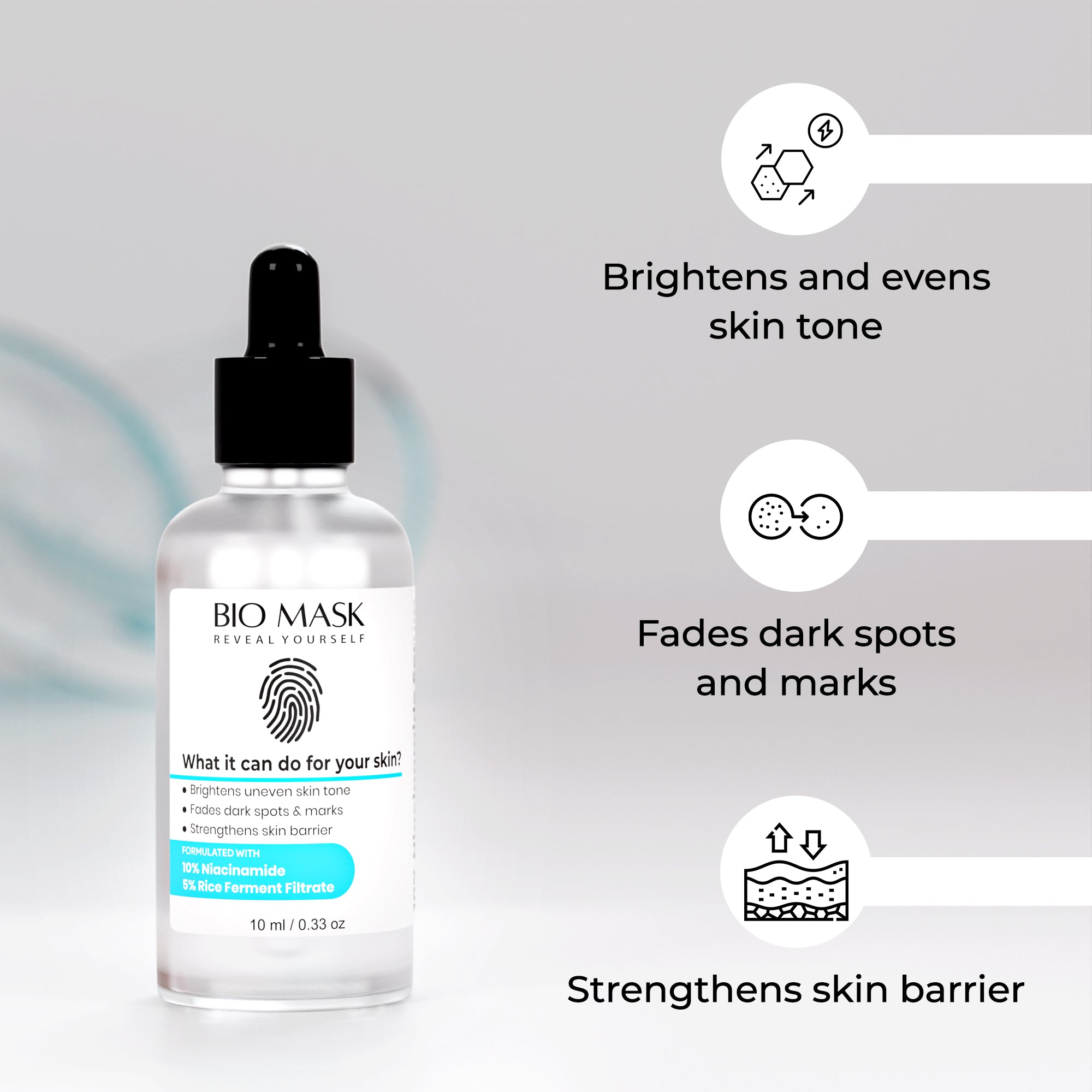 10% Niacinamide + 5% Rice Water Serum | 10 ML