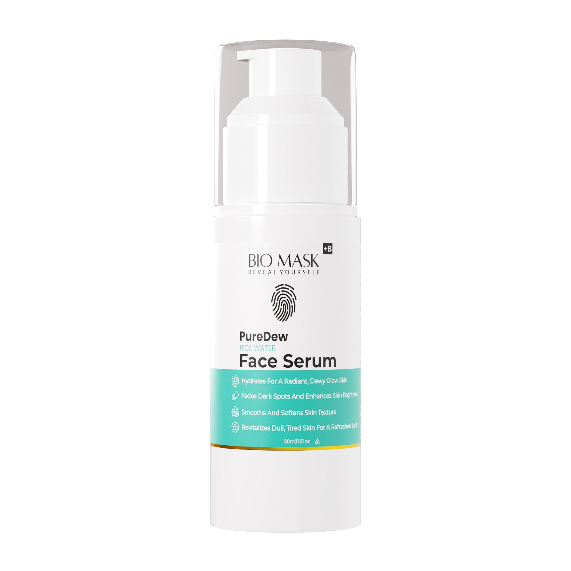 Pure Dew Rice Water Face Serum | Rice protein + Rice ferment filtrate | 30ml