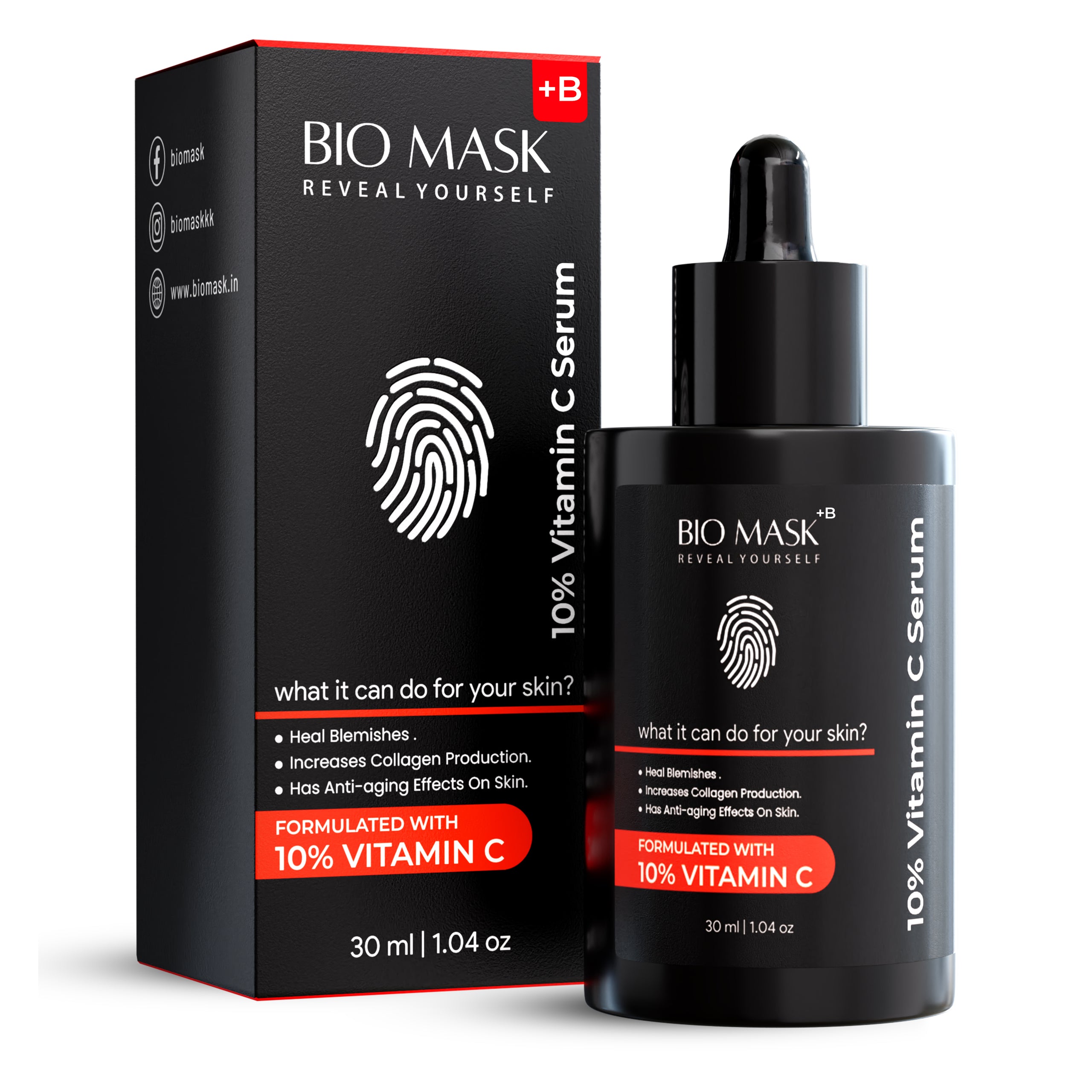 10% Vitamin C Serum | 3-Ethyl Ascorbic Acid | 30ml