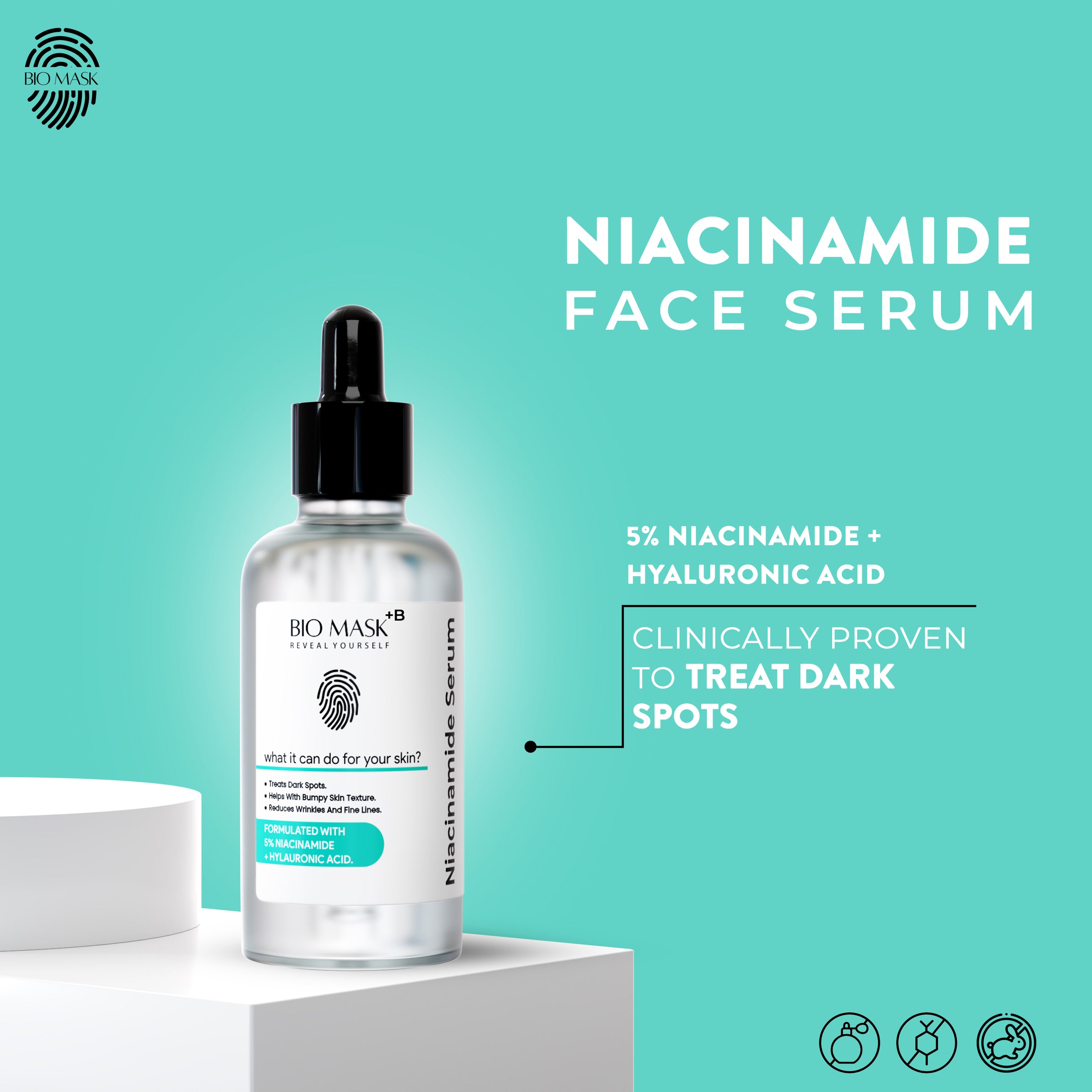 5% Niacinamide + Hyaluronic Acid Serum | 30 ml