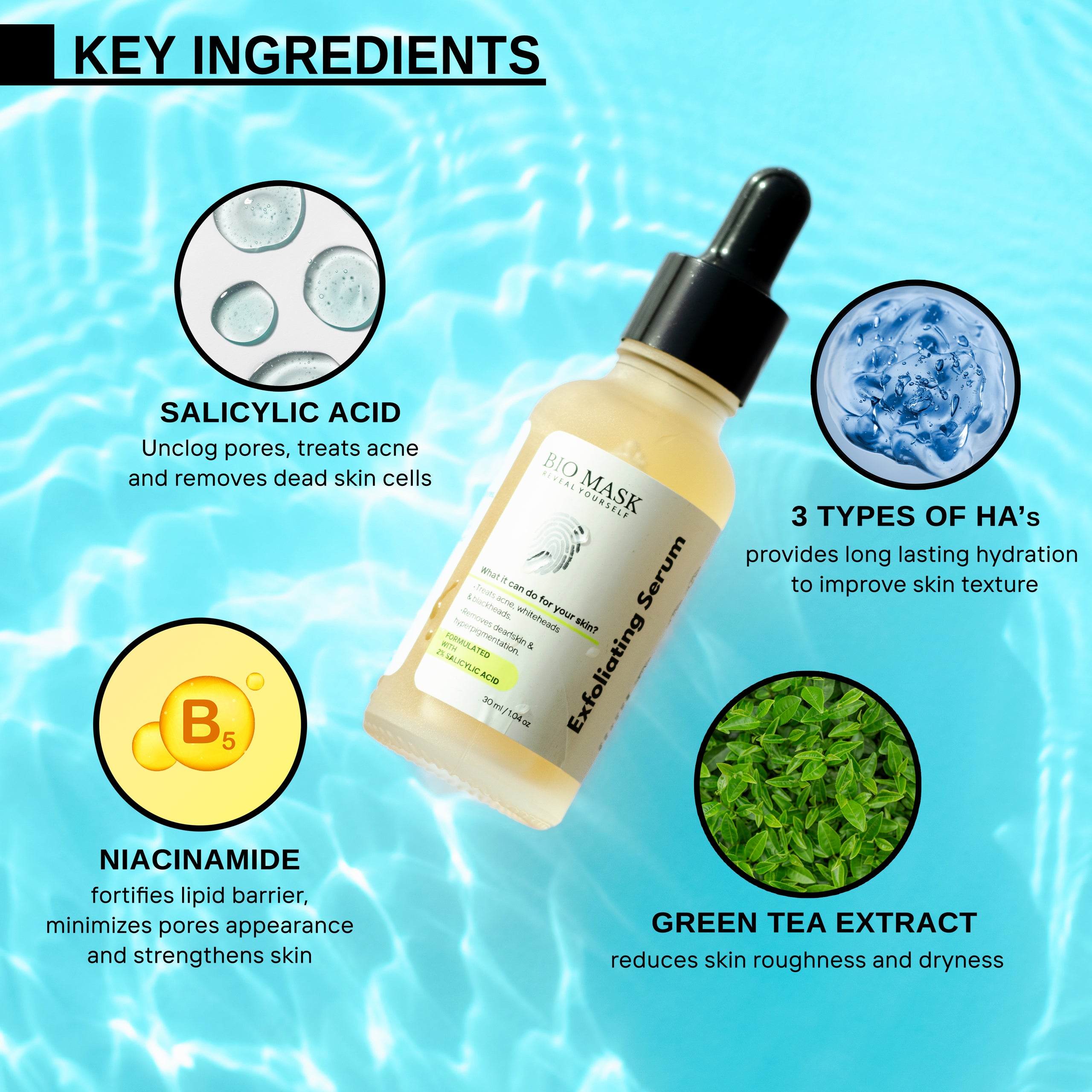 2% Salicylic Acid Exfoliating Serum | 30ml