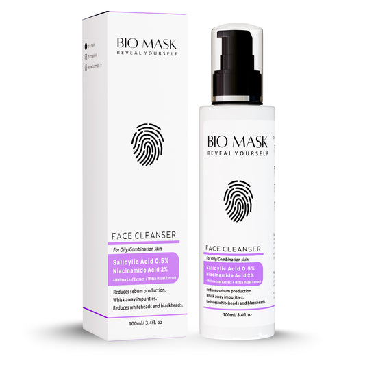 Face Cleanser Formulated With 0.5% Salicylic Acid+ 2% Niacinamide